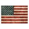 Stupell Industries US American Flag Rustic Pattern Wall Plaque Art